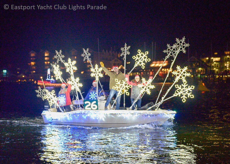 eastport yacht club lights parade